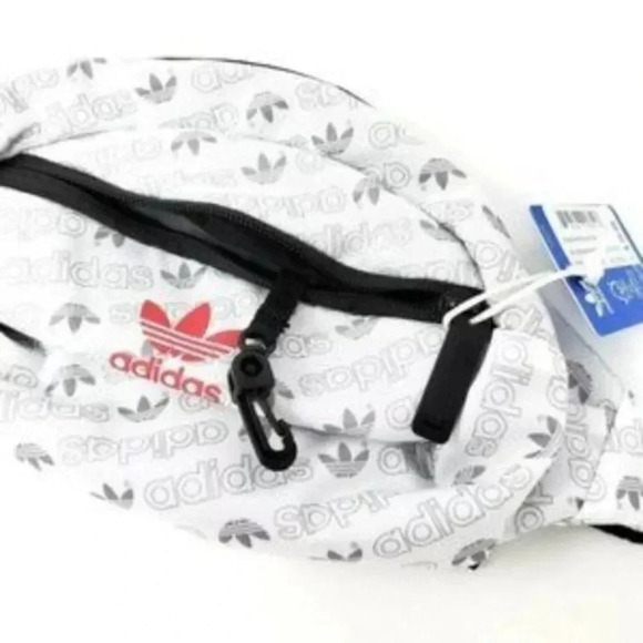 Adidas White Logo Fannypack - Picture 4 of 5